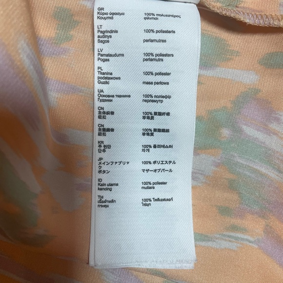 Maje Cifalisa Peter Pan Collar long sleeve button down blouse Shirt - Picture 10 of 12